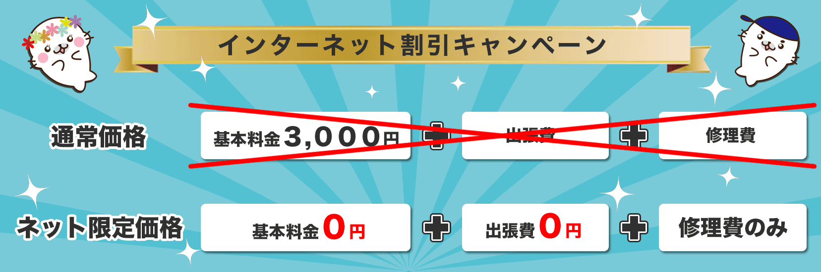 水漏れ修理が安い名古屋市緑区